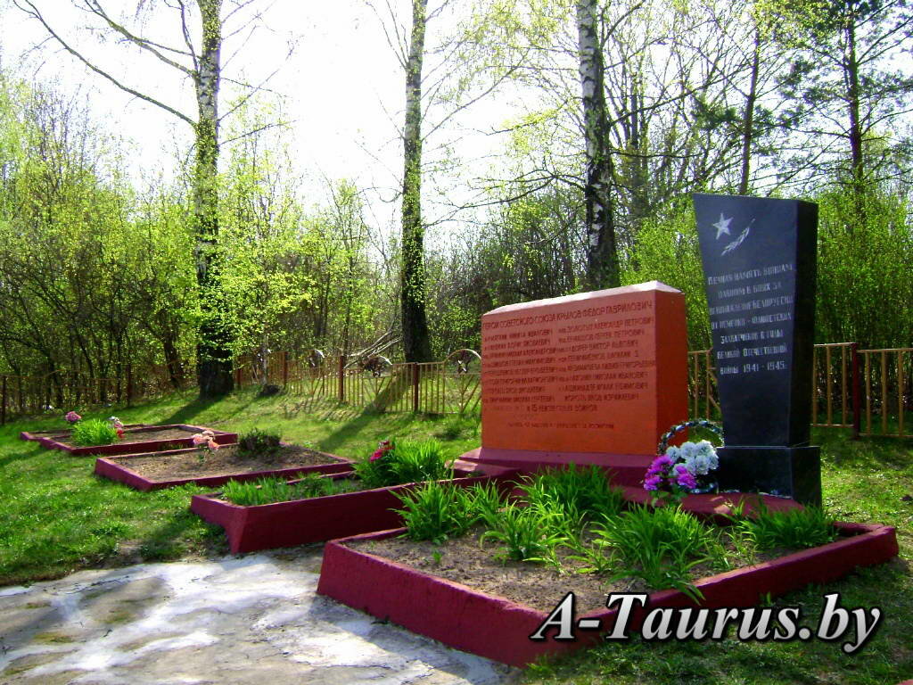 Памятник, мемориал Братская могила советских воинов, Минская область, фото