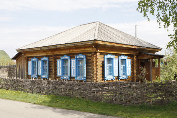 Müzeler ve sanat galerileri Дом В.М. Шукшина, Altayski krayı, foto