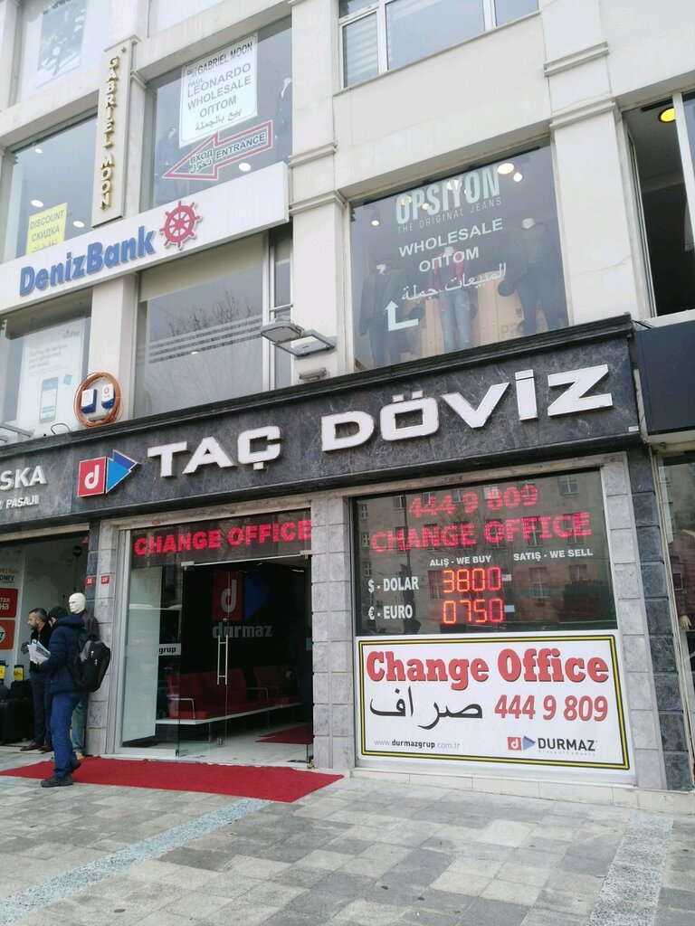 Döviz büroları Taç Döviz, Fatih, foto