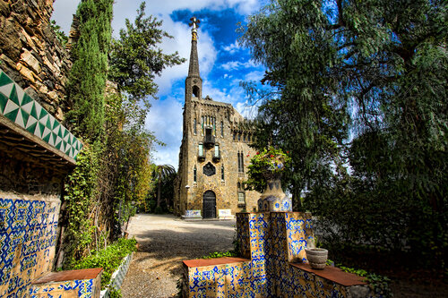 متحف Torre Bellesguard Antoni Gaudí ، برشلونة، صورة