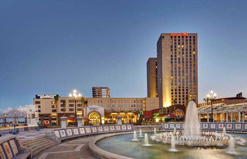Гостиница Hilton New Orleans Riverside