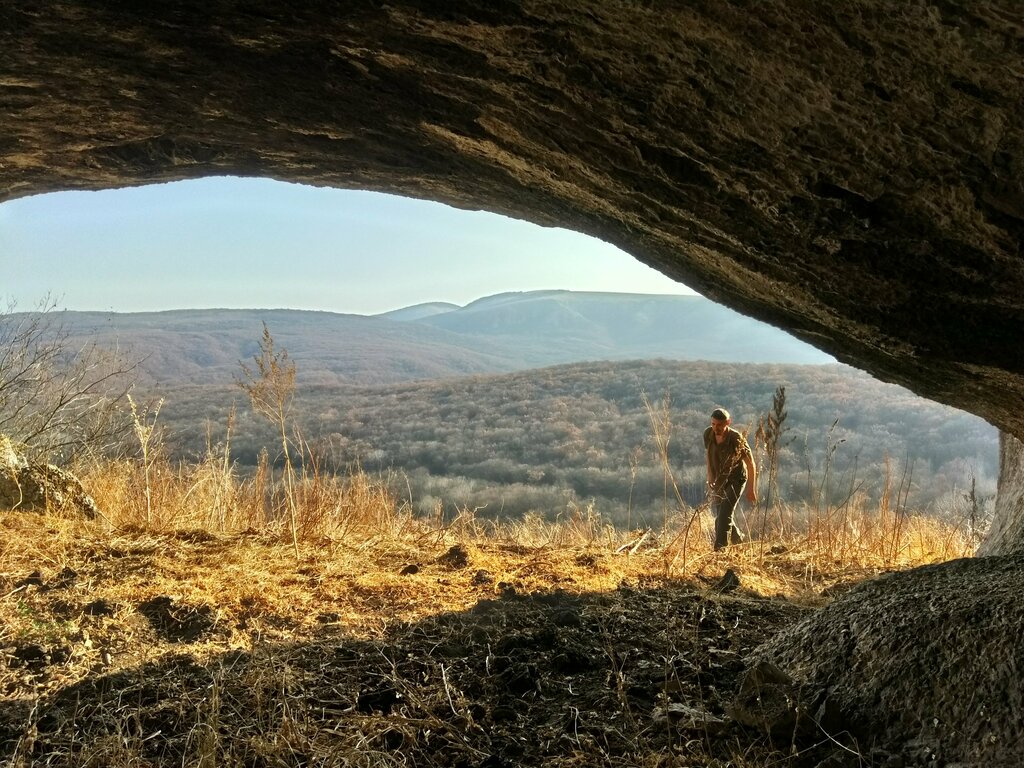 Landmark, attraction Пещерный город тавров на Карт-Кая, Republic of Crimea, photo