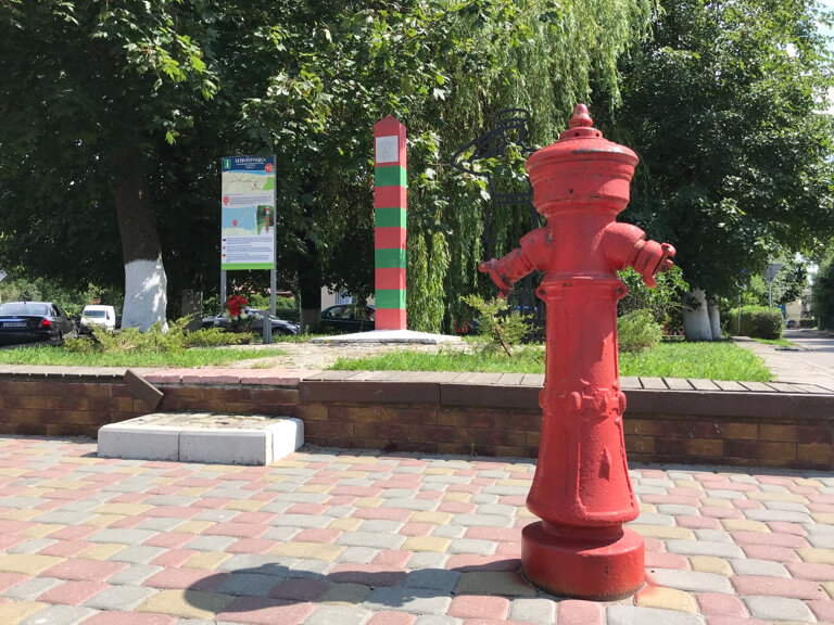 Landmark, attraction Border post, Zelenogradsk, photo