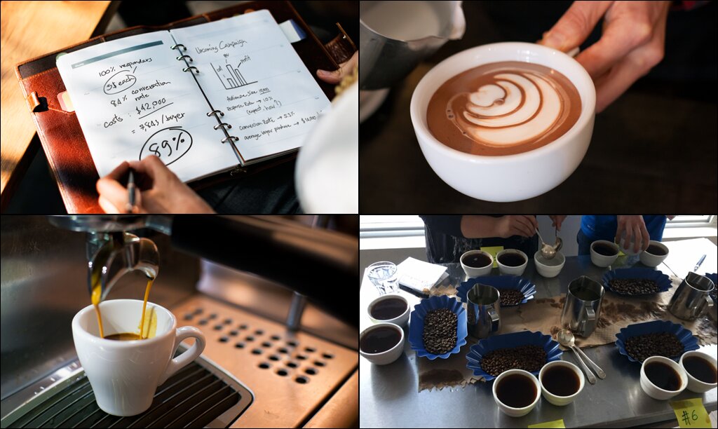 На какой поверхности рисуют баристы ответ