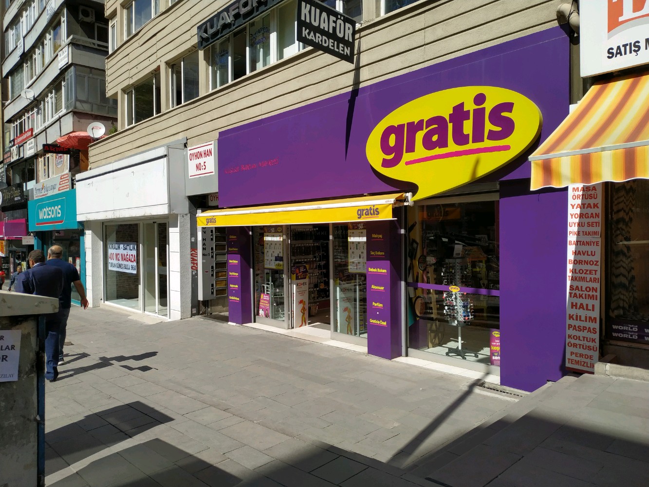 Gratis perfume and cosmetics shop Ankara ankaya Atat rk Blv
