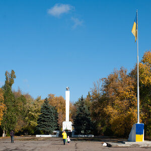 Освободителям города (Рубежное), памятник, мемориал в Рубежном