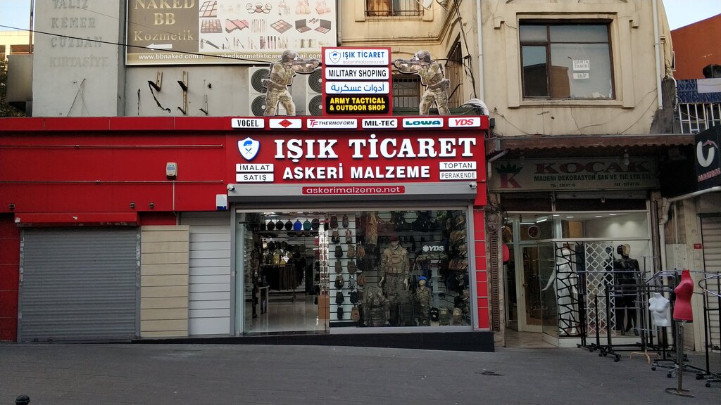 isik ticaret askeri malzeme askeri malzemeler suleymaniye mah uzun carsi cad no 75 fatih istanbul turkiye yandex haritalar