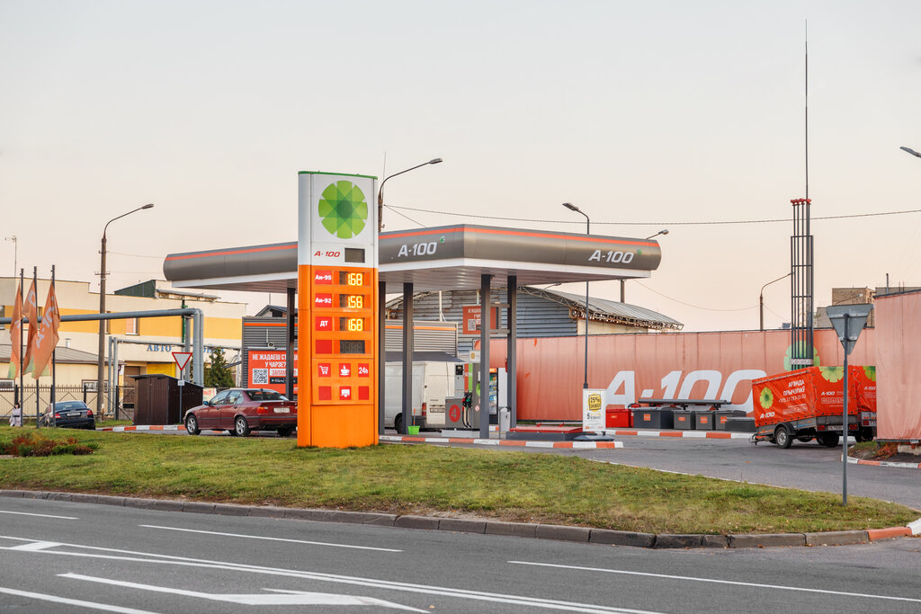 А100 заправка минск карта