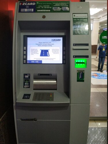 ATM Ipak Yo'li banki, Tashkent, photo