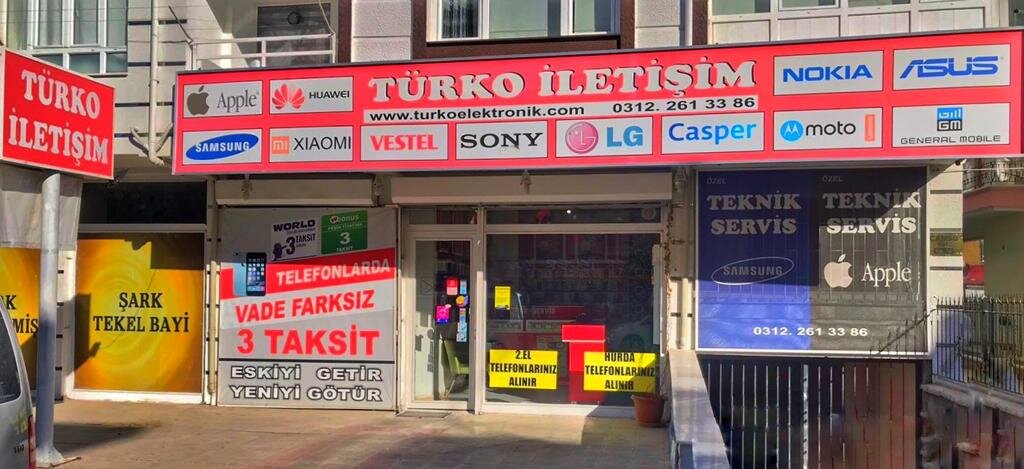 Mobile phone store Türko İletişim, Ankara, photo