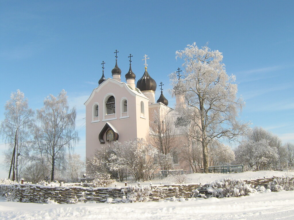 Orthodox church Tserkov Troitsy Zhivonachalnoy V Unitsakh, Tver Oblast, photo