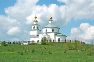 Церковь Покрова Пресвятой Богородицы (Школьный пер., 1, село Шопино), православный храм в Белгородской области