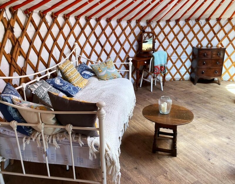 Жильё посуточно Beautiful, Rural Yurt With Fire pit Near Bruton