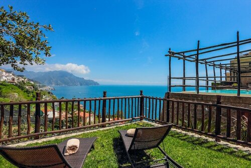 Внешний вид отеля Villa Alba d'Oro в Амальфи, фото 1