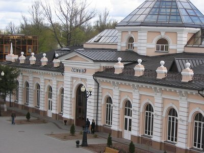 Железнодорожный вокзал могилев привокзальная площадь 1 фото Train station, train station, Belarus, Mahilioŭ, Privokzalnaya ploshchad, 1 - Ya