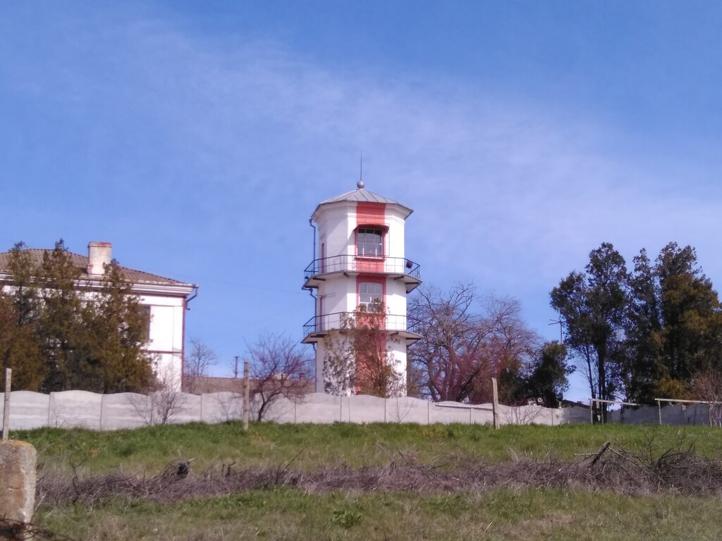 Landmark, attraction Pavlovsky lighthouse, Kerch, photo