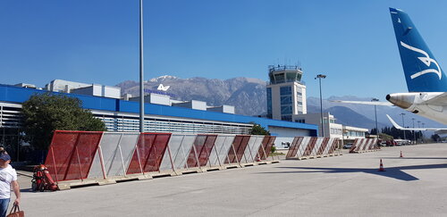 Airport Tivat Airport, Montenegro, photo