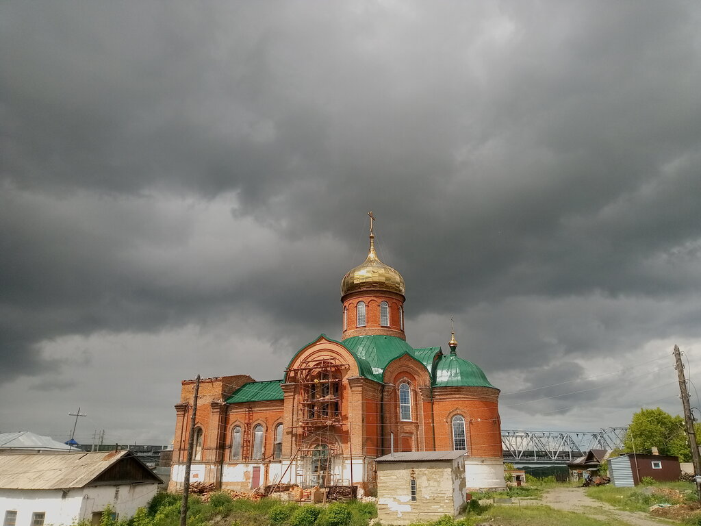 Православный храм Богоявленский храм в Богоявленском мужском монастыре, Камень‑на‑Оби, фото