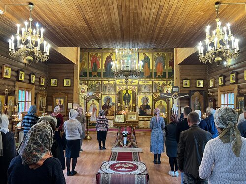 Православный храм Церковь Иоанна Богослова в Плесецке, Архангельская область, фото