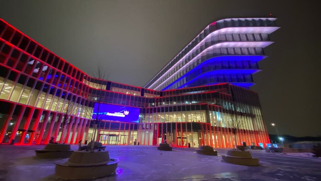 New technologies Science Technology Innovation Center MSU Vorobievy Gory, Moscow, photo