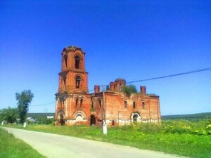 Церковь Николая Чудотворца (Пензенская область, Городищенский район, село Верхний Шкафт), православный храм в Пензенской области