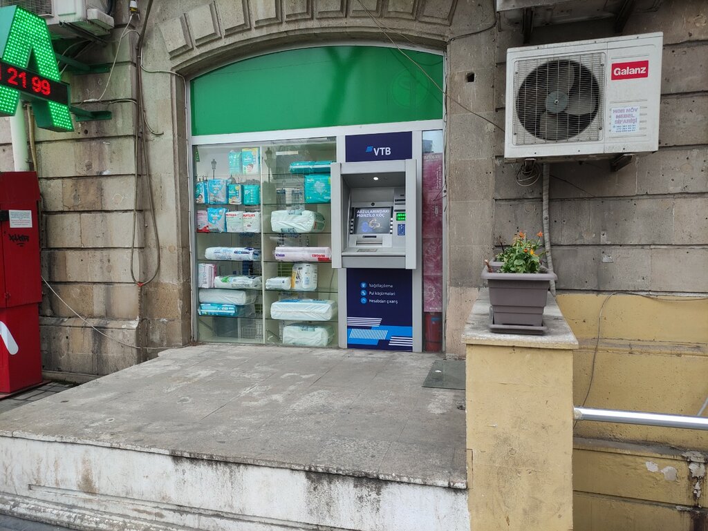 Bankomat Vtb, ATM, Bakı, foto
