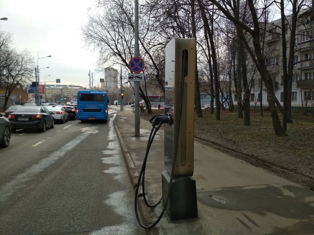 Electric car charging station Энергия Москвы, Moscow, photo