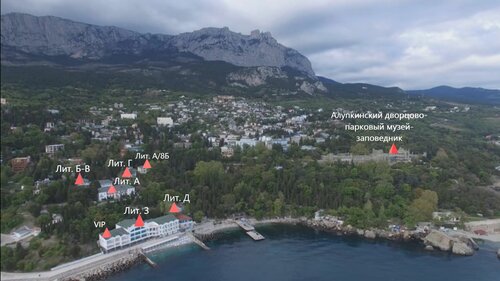 Гостиница Горное Солнце в Алупке