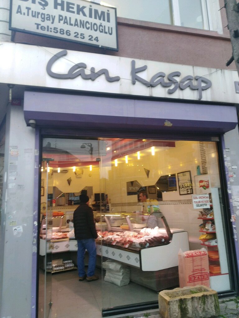 Can Kasap, kasap, şarküteri, Seyyid Ömer Mah., Kızılelma Cad., No40/A