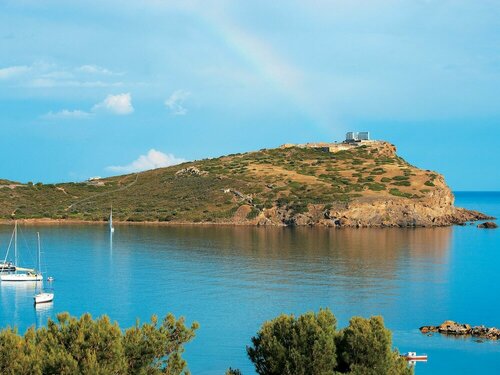 Внешний вид отеля Cape Sounio Grecotel Boutique Resort в Муниципальной единице Лавреотиках, фото 4