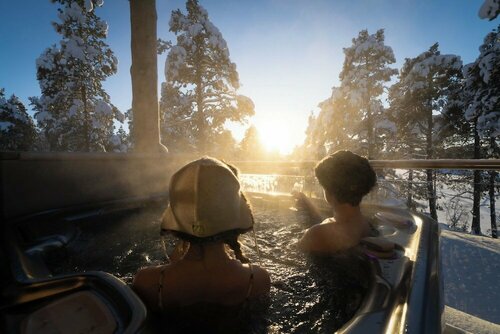 Гостиница Wilderness Hotel Nangu & Igloos в Финляндии