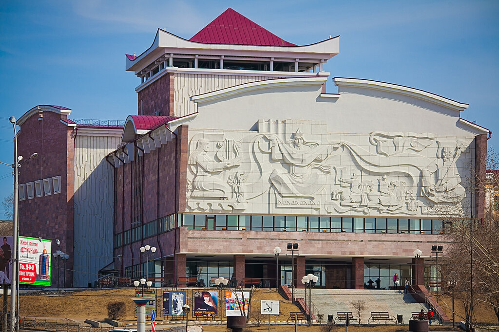 مسرح Buryat Drama Theatre ، ، صورة