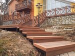 Tvoya Terrasa Moscow. Decking Wpc (Ryabinovaya Street, 41к1), jardines de invierno, verandas, terrazas