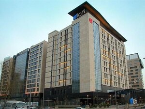 Внешний вид отеля Aloft Beijing, Haidian в Хайдяни, фото 4