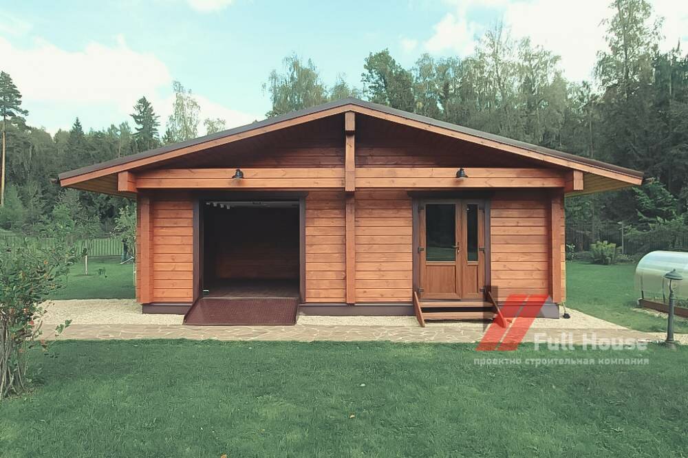 Сарай из бруса под ключ проекты