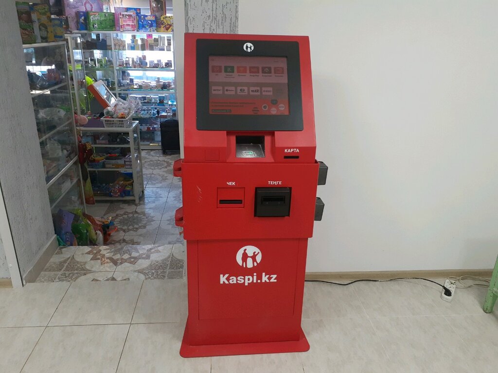 Payment terminal Kaspi Bank, Astana, photo
