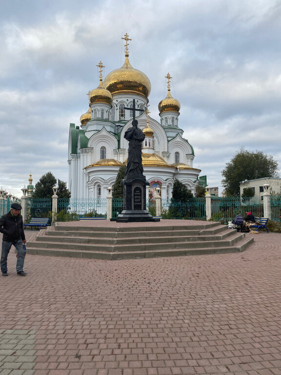 Памятник, мемориал Святой Андрей Первозванный, Батайск, фото