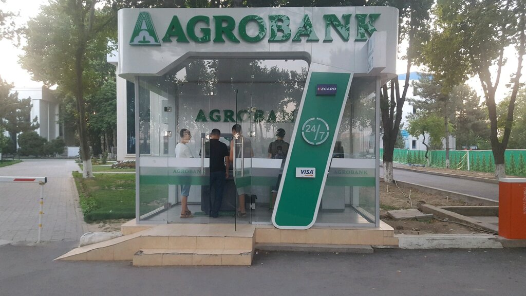 Payment terminal Agrobank, Tashkent, photo