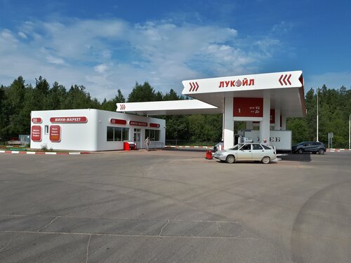 Gas station Lukoil, Vologda Oblast, photo