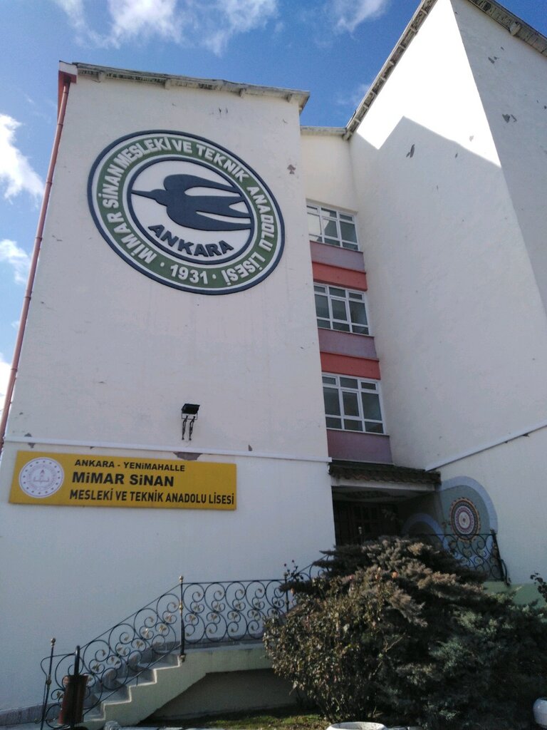 Vocational school Mimar Sinan Vocational and Technical Anatolian High School, Ankara, photo
