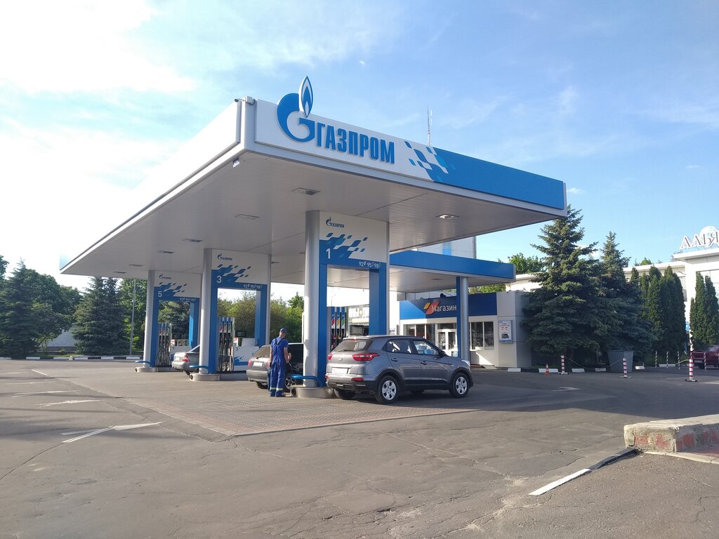 Gas station Gazprom, Orel, photo