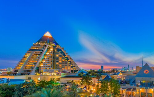 Внешний вид отеля Raffles Dubai в Дубае, фото 1