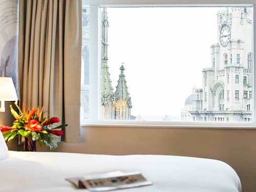Внешний вид отеля Mercure Liverpool Atlantic Tower Hotel в Ливерпуле, фото 2