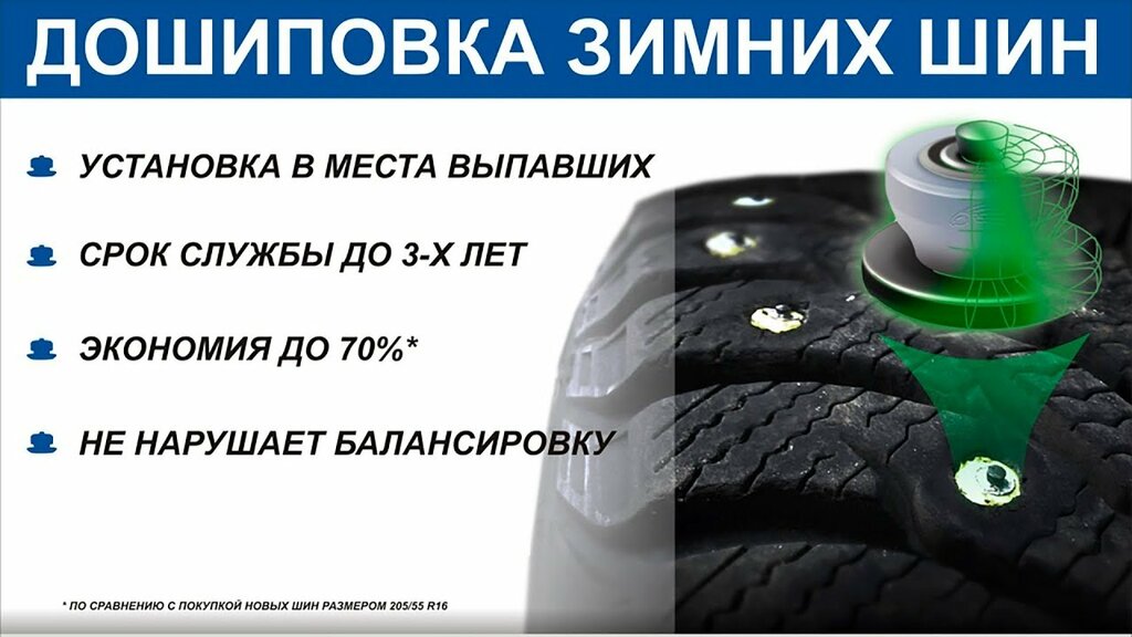 Дошиповка колес фото