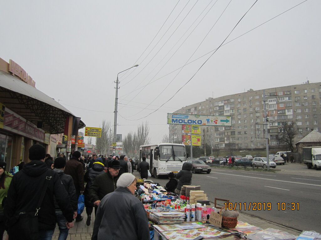 Макеевка красный рынок карта