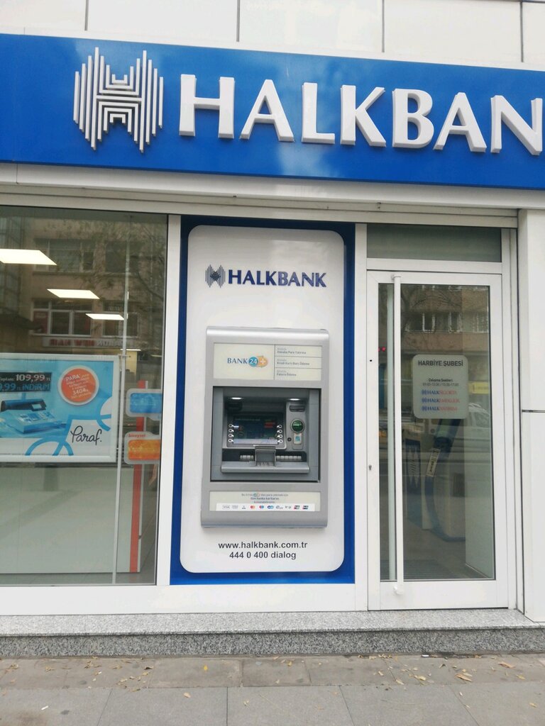 ATM'ler Halkbank ATM, Şişli, foto