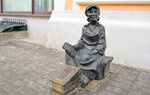 Чистильщик обуви (Bol'shaya Pokrovskaya Street, 1/1), genre sculpture