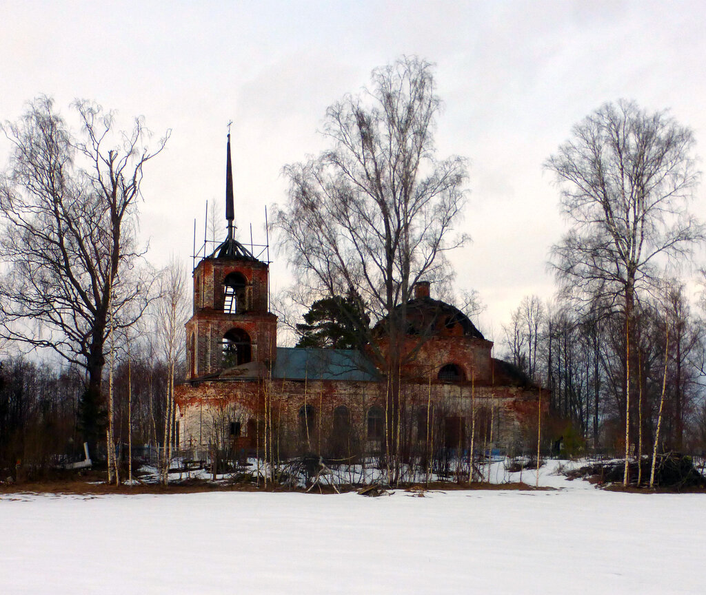 Orthodox church Tserkov Troitsy Zhivonachalnoy na Troitskom pogoste, Tver Oblast, photo