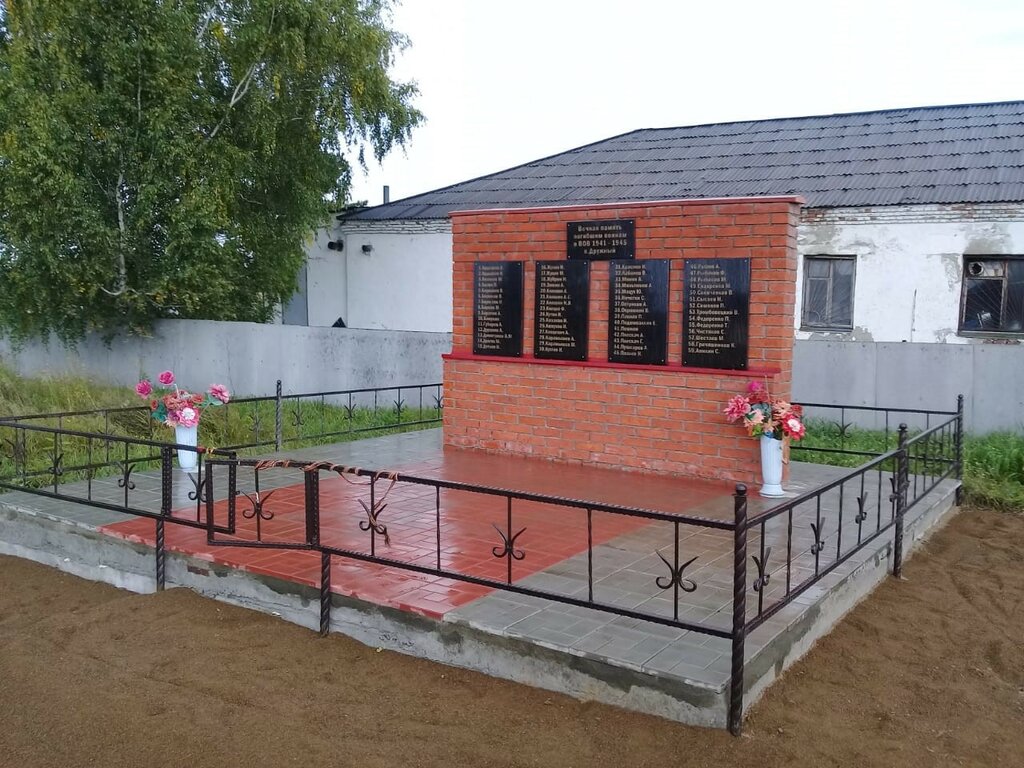 Monument, memorial Стена Памяти воинам-землякам, защитникам Отечества, Novosibirsk Oblast, photo