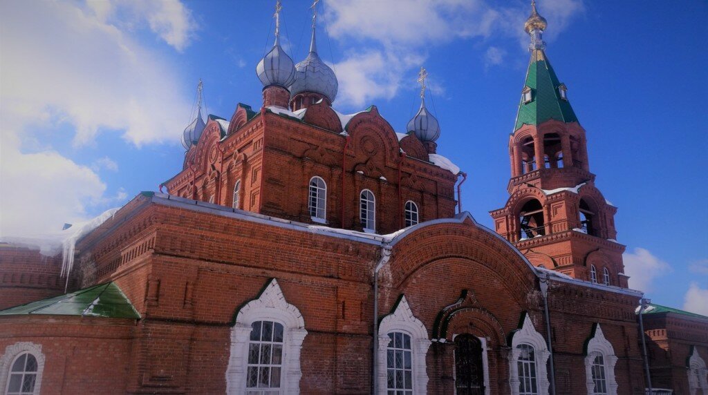 Поселок игра Церковь